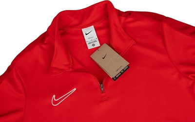 Bluza sportive Nike Academy 23 Drill Top M DR1352-657, zinxhir çerek, për burra, e kuqe