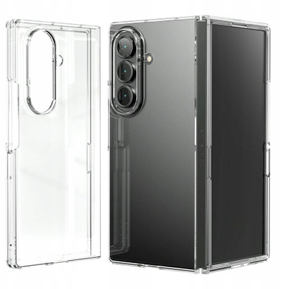 Kapak telefoni Goospery PC Hard Case, Samsung Galaxy Z Fold7, transparent