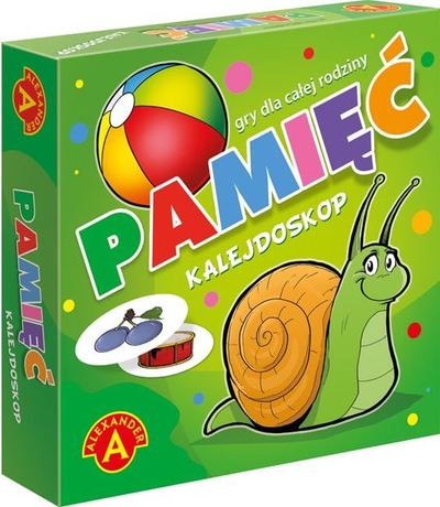 Lojë memorie për udhëtim Alexander Kaleidoscope, për kalamaj 4+, me shumë ngjyra