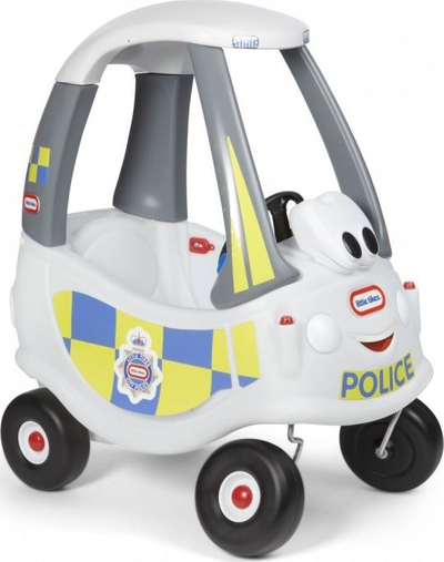 Veturë lodër Little Tikes Cozy Coupe White Police (173790E3)