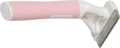 Четка за мачки Zolux ANAH Super Brush, големина medium, ергономска рачка, сива