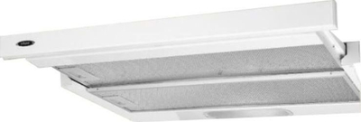 Aspirator i integrum Akpo WK-7 Light Eco 50, 50cm, 180 m³/orë, i bardhë