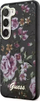 Mbrojtëse telefoni Guess Flower për Samsung Galaxy S23 Plus, TPU, me lule, e zezë