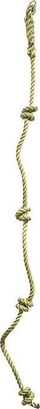 Litar lëkundëseje për kalamaj MASTER Swing Rope, 190cm, me nyje ngjitje, ngjyrë natyrale
