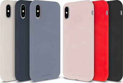 Futrollë silikoni Mercury për Samsung A72 5G A726, që s’e ha kollaj goditja, pink sand