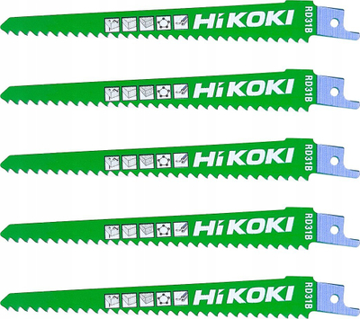 Set tehe sharrë pendul Hikoki RD31B S611DF, 5 copë, për dru dhe metal