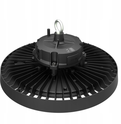 Panel ndriçues industrial High-bay UFO LED, 150W, 24000lm 4000K, IP66, i zi