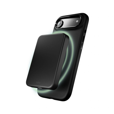 Kllëf telefoni Puro PUIPC1766ICONMPBLK për iPhone Air, kundra goditjeve, i zi
