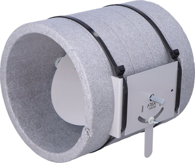 Damper ventilimi HEATPEX ARIA Aduro ADP 200, diametër 200mm, për aktuator, gri
