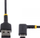 Kabllo karikimi StarTech USB A në USB C, 2m, kënd i djathtë, e zezë