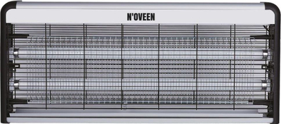 Lampë kundër insekteve Noveen IKN240 Economic, sipërfaqe 80 m², metal dhe ABS, gri