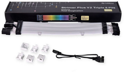 LIAN-LI Strimer Plus V2 Троен 8-пински RGB VGA кабел
