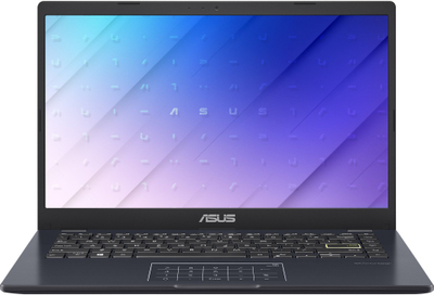 Laptop ASUS E410, 14", Intel Celeron N4020, 4GB RAM, 64GB eMMC, црн