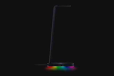 Mbajtëse për kufje Razer, RGB, metali, e zezë