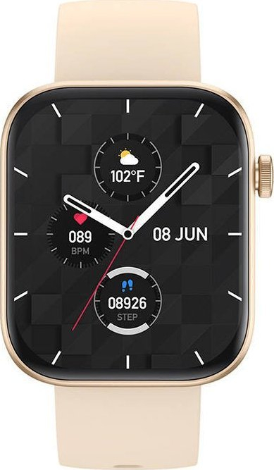 Ora inteligjente Colmi P71, ekran 1.9" IPS HD, IP68, rozë gold