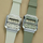 Orë dore Casio Vintage A100WEF-3AEF, e gjelbër