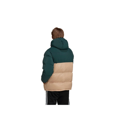 Jakne për meshkuj Adidas, bezhë/e gjelbërt