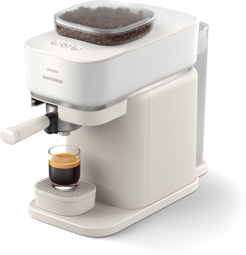 Ekspres kafeje me mulli Philips Baristina BAR300/00, 122.8W, i bardhë