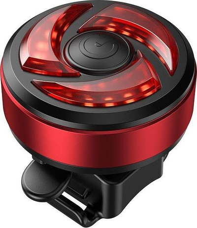 Задно светло за велосипед Superfire BTL02, LED 3W, батерија 330mAh USB, црвено