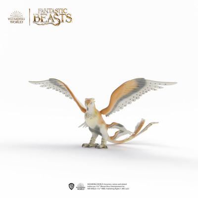 Figurë lojërash Schleich Harry Potter Fantastic Beasts Thunderbird 14904, krahë të lëvizshëm, shumëngjyrëshe