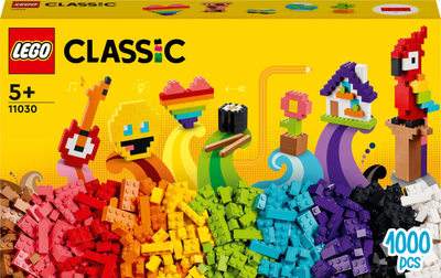Set ndërtimi LEGO Classic Lots of Bricks 11030, 1000 copa, shumëngjyrësh