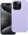 Kapak telefoni Candy Case për iPhone 7/8, silikon, me shtresë nga brenda, vjollcë pastel