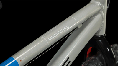 Biçikletë mali për kalamaj Cube Reaction 200 Pro 2023, 20", Shimano 9 marshe, gri teamline
