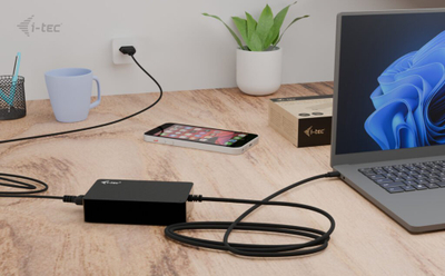 Karikues universal I-tec Charger C140W, USB-C PD 3.1, 140W, i bardhë