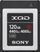 Kartë memorie Sony XQD G 120GB, 440MB/s leximi, 400MB/s shkrimi, e zezë