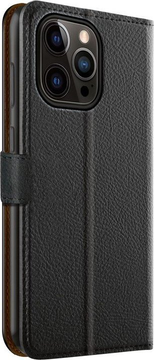 Këllëf-portofol Xqisit Slim Wallet për iPhone 14 Pro, 6.1", me kapëse magnetike, i zi