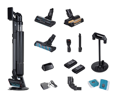 Fshesë me korrent pa kabllo Samsung Bespoke Jet AI Ultra, 400W, AI Cleaning 2.0, e zezë