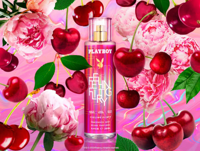 Sprej për trup Playboy, Feeling Flirty, 250 ml