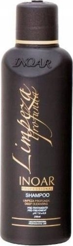 Shampò flokësh Inoar Moroccan Deep Cleansing, para drejtimit me keratinë, 250 ml
