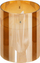 Set qirinj LED dekorativë Sena Amber Glass, 3 copë, qelq, ngjyrë amber