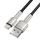 Kabllo karikimi Baseus Cafule Metal, USB në Lightning, 1m, 2.4A, i zi