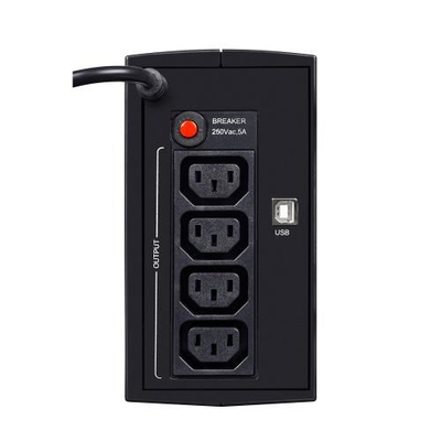 UPS Ever DUO 550 AVR, 550VA 330W, 4x IEC USB, i zi