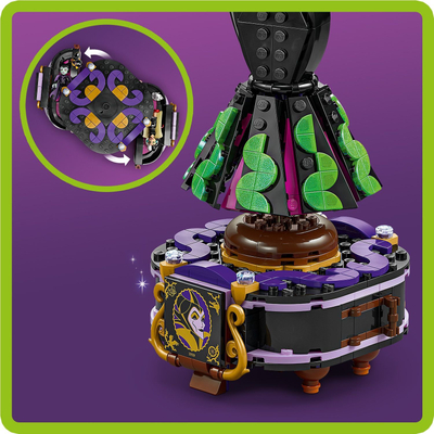 Set LEGO Disney Fustanet e Maleficent edhe Cruella De Vil, lodër me ndërtim, për koleksionistë, shumëngjyrësh