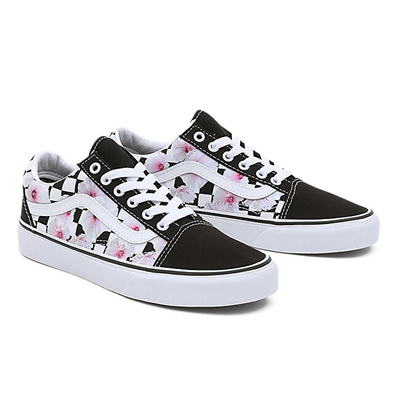 Atlete për femra Vans Black Hibiscus Flower