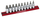 Set me çelësa bit Kraftwerk Magalu Ribe 329099, 1/2'', 10 copë