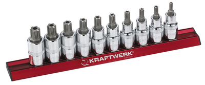 Set me çelësa bit Kraftwerk Magalu Ribe 329099, 1/2'', 10 copë