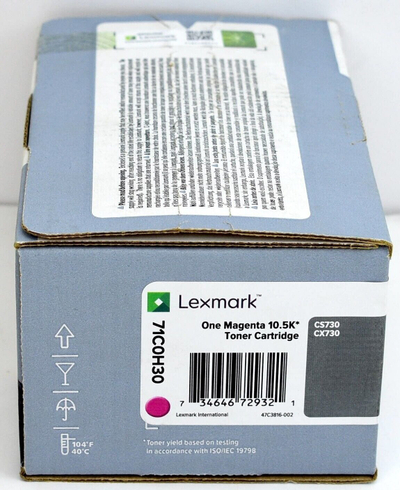 Toner Lexmark 71C0H30, magenta, kapacitet i madh, origjinal
