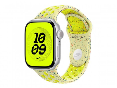 Ремче Apple Nike Sport Band MGAA4ZM/A, 45mm, флуороеластомер, жолто