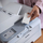 Printer multifunksional Brother MFC-L2980DW, lazer mono A4, Wi‑Fi, i bardhë