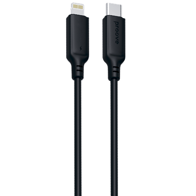 Kabllo karikimi Proove AMP Lite Type-C në Lightning, 27W, 1m, e zezë
