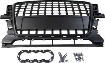 Grill radiatori MTuning për Audi Q5 8R, 2009–2012, PDC, i zi