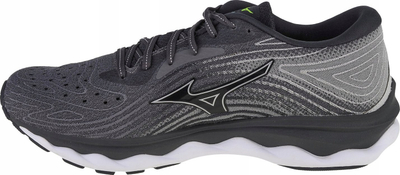 Atlete vrapimi Mizuno Wave Sky 6, neutrale, për burra, gri me të zezë