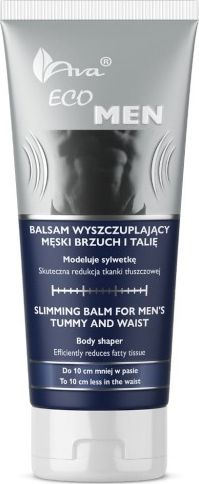 Balsam dobësues për burra Ava Eco Men, për bark edhe bel, 200 ml, gri