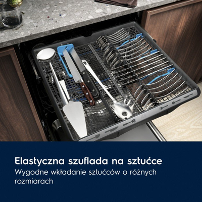 Enëlarëse e integrueshme Electrolux EEM43200L, 45cm, 9 vendesh, e bardhë