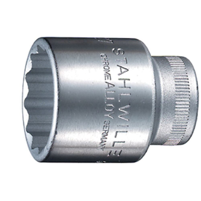 Çelës kapak STAHLWILLE 31 mm, fole 1/2", bi-hex, argjent