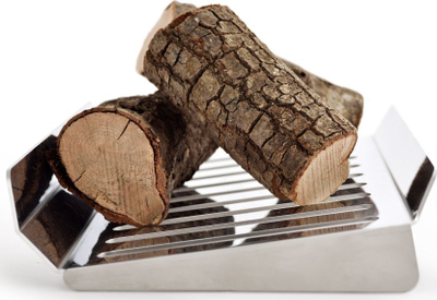 Mbajtëse druri Alfa Forni Fire Grate, 37 cm, për furrë me dru